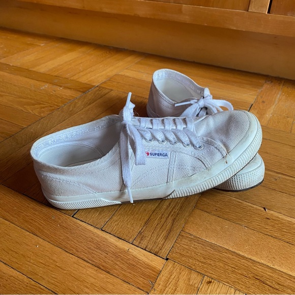 Superga 2750 COTU Classic Sneaker White/Beige (sz 39) - Picture 9 of 9